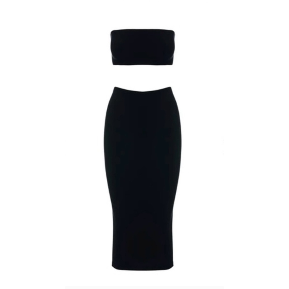 Naked Wardrobe On the Slit Set in Navy Blue - Size Large - Picture 5 of 13